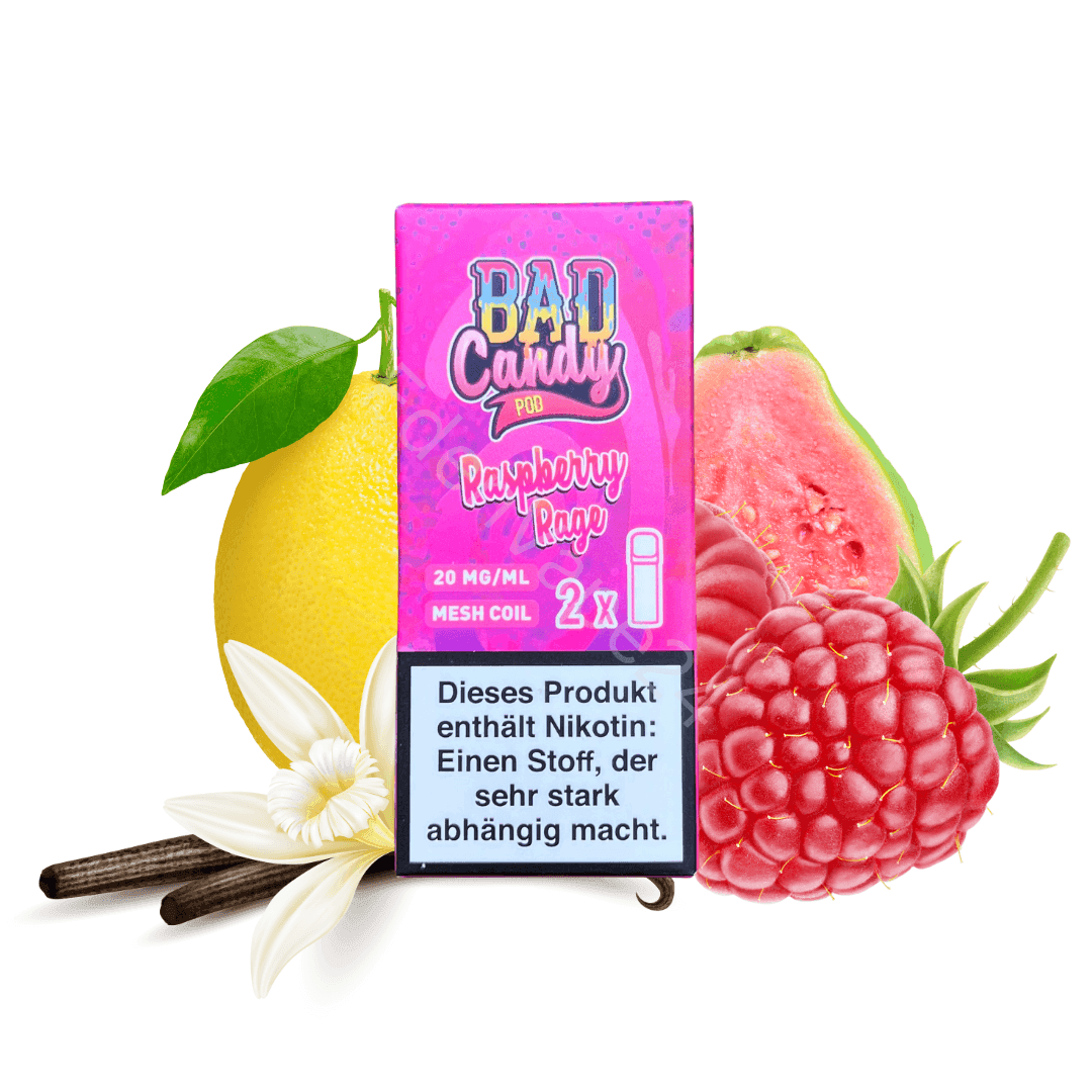Bad Candy Pods - Raspberry Rage - EdenVape24